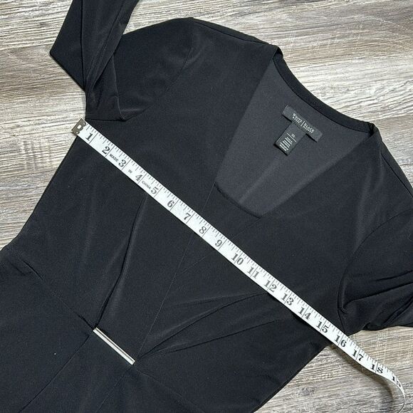 WHITE HOUSE | BLACK MARKET • XS • black • lined • 3/4 sleeve • woman’s top - Picture 5 of 10